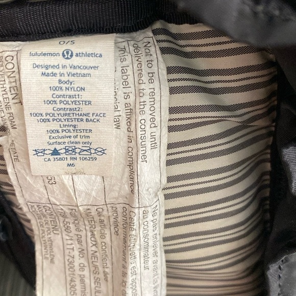 LULULEMON Travelling Yogini Rucksack Large Black Backpack main image 5